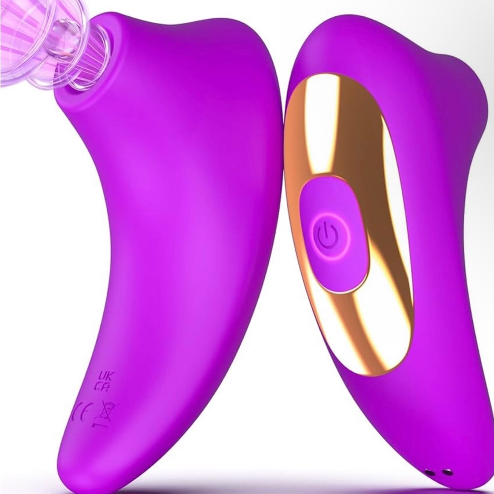 Purple and Gold Massager